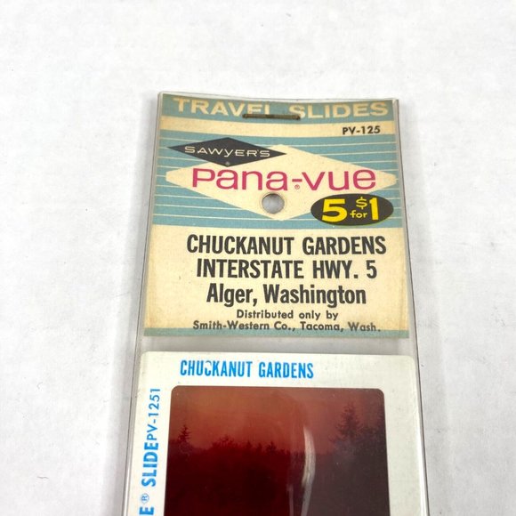 Vintage GAF Pana-Vue Slides Chuckanut Gardens Alger Washington Lot of 5 PV125 - Picture 3 of 10